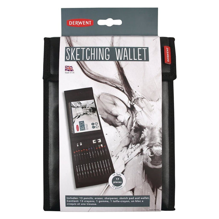Derwent - est c/17 pza sketching wallet