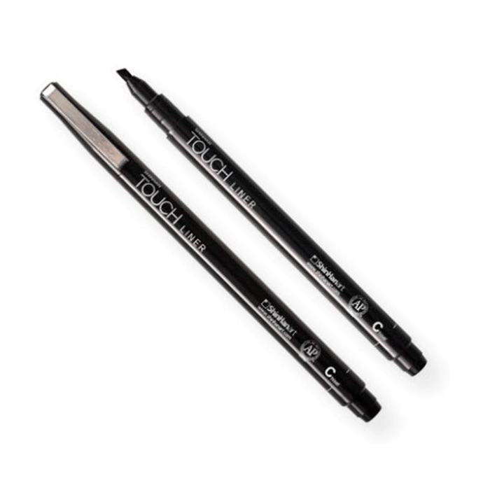 OUTLET - Touch Marcador liner negro punta cincel